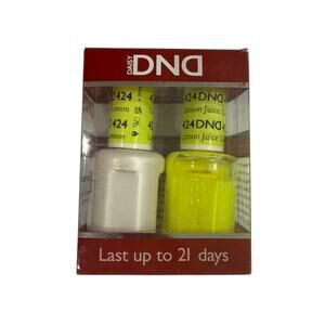 DND Gel & Lacquer in Lemon Juice #424